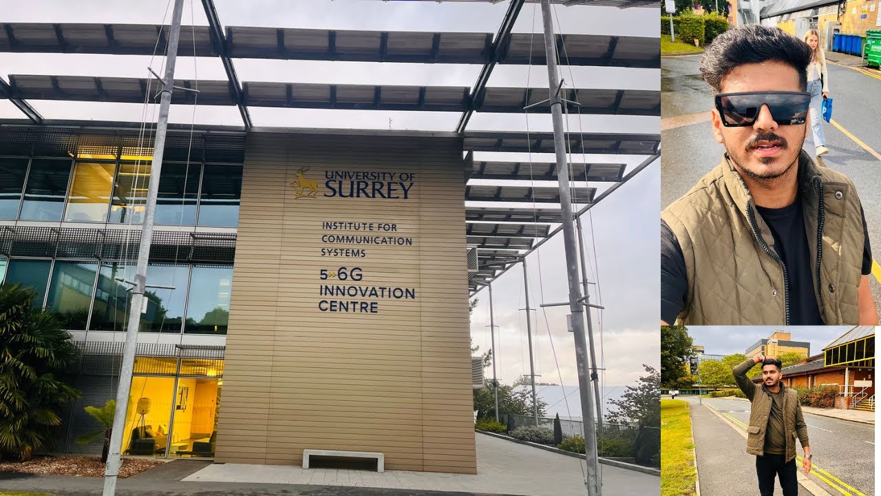 My First Vlog in 🇬🇧 || University of Surrey || Guildford || University Tour 😍
