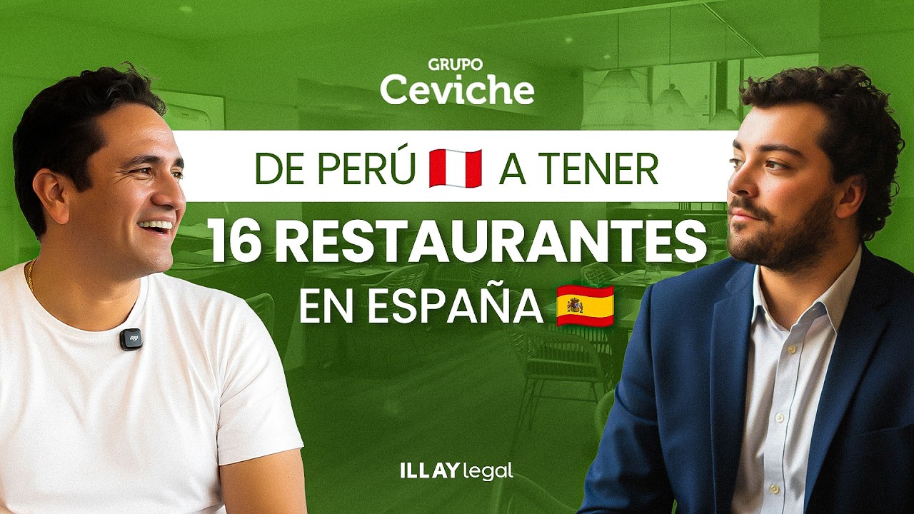 ¿Cómo pasó de ESTUDIANTE a TENER 16 RESTAURANTES Peruanos en España? | Gary Llempén (Grupo Ceviche)
