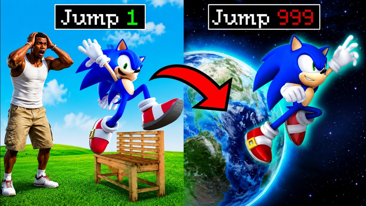 Every SONIC JUMP MULTIPLIES In GTA 5
