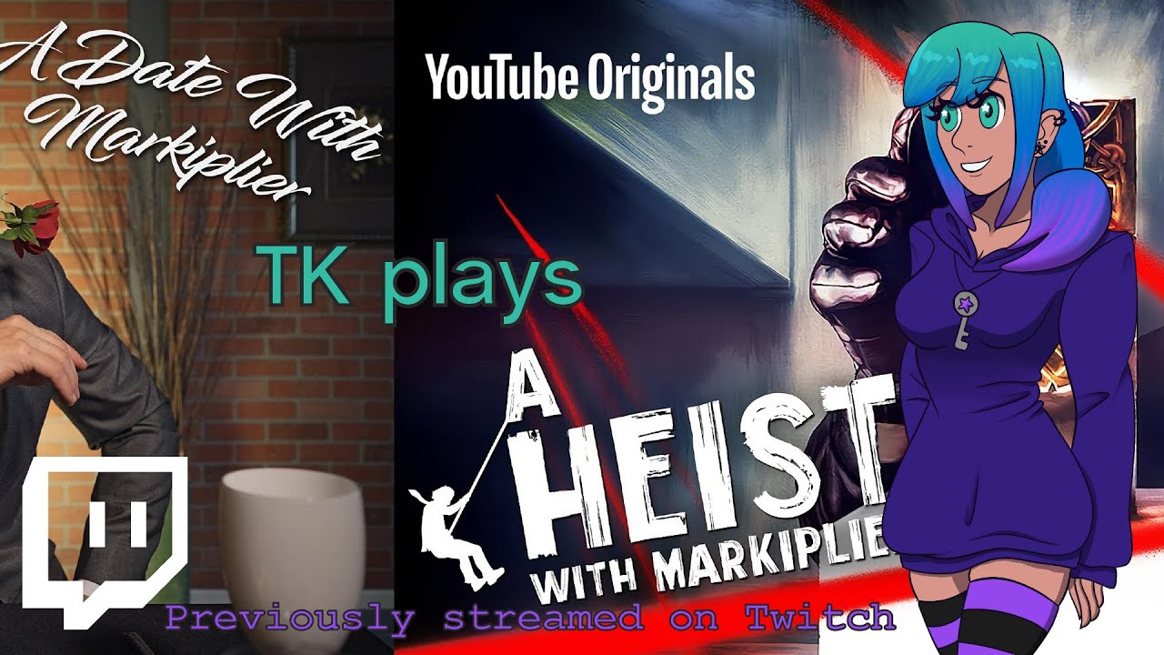 A MARKIPLIER DATING SIM - A Date And Heist With Markiplier [VOD]