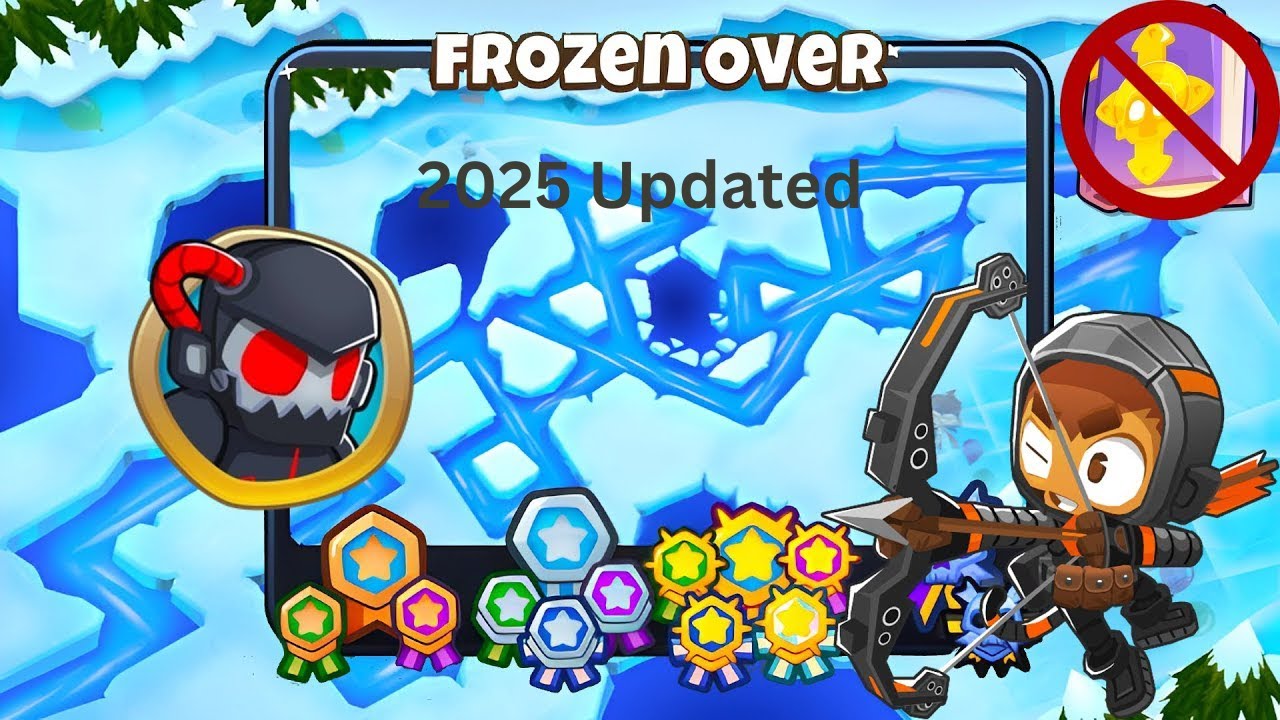 Frozen Over [Hard Standard] Guide | No Monkey Knowledge | BTD 6 (2025 Updated)