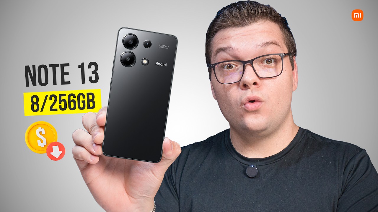 baixou! Redmi Note 13 com 256GB ta BOMBANDO!