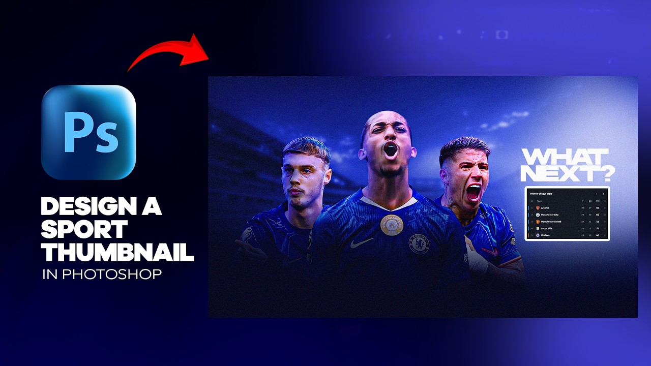 Make Your Sports Thumbnails POP: 5 Essential Photoshop Tricks
