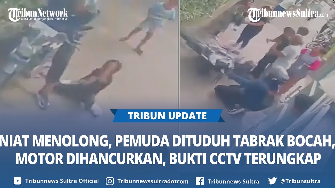 Viral Pemuda di Bandung Dituduh Nabrak Bocah, Setelah Cek CCTV Terbukti Siapa yang Salah