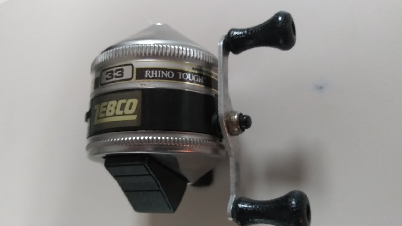 Fix Frozen up Zebco 33 Rhino Tough. Clean and Service. About 1989 Model.