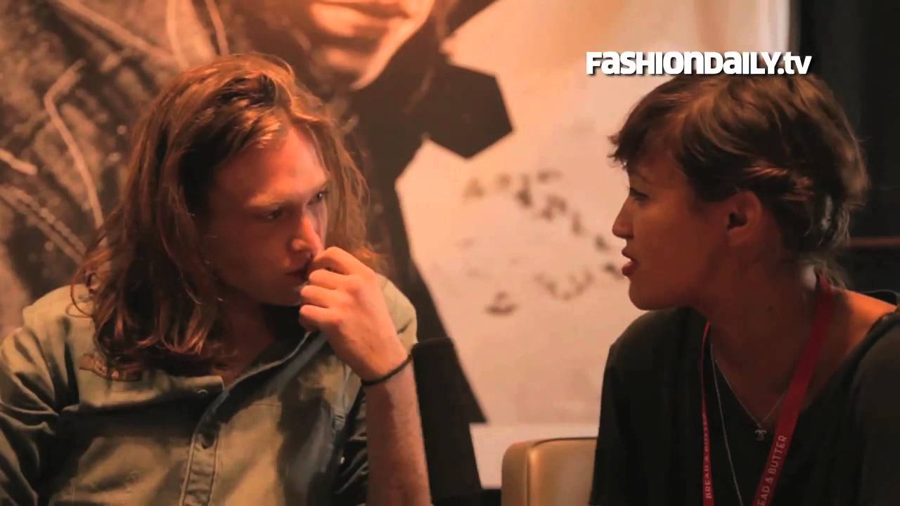 FASHIONDAILY.TV - G-STAR RAW BREAD AND BUTTER BERLIN 2012 INTERVIEW CALEB LANDRY JONES