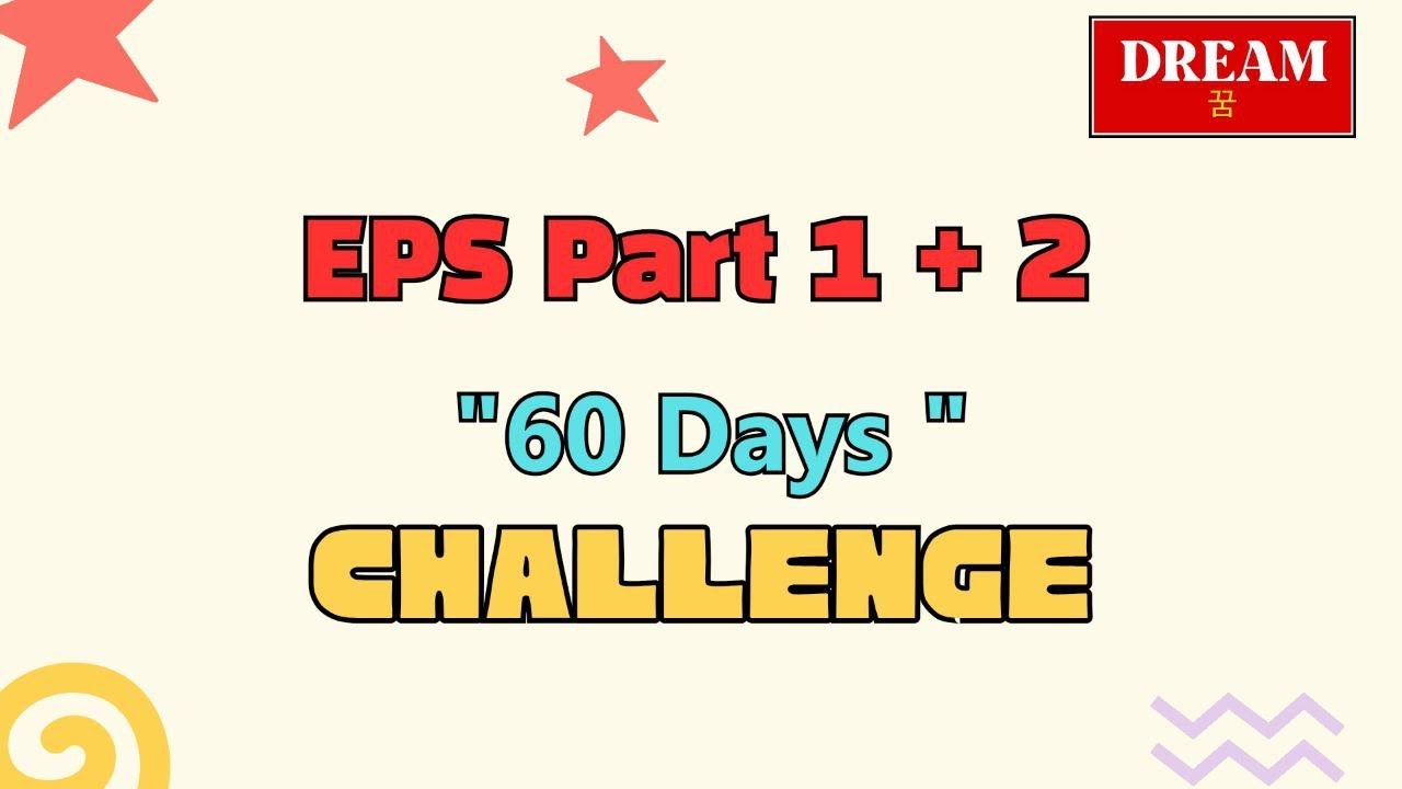 EPS Part 1,2 (60 days Challenge Day 17)