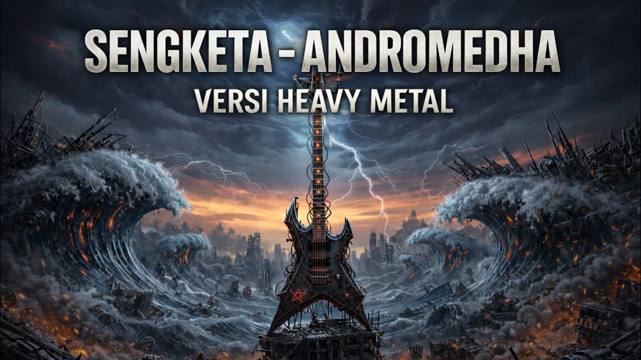 SENGKETA - ANDROMEDHA ROCK BAND VERSI HEAVY METAL ( Cover music by. Suno ai) 
