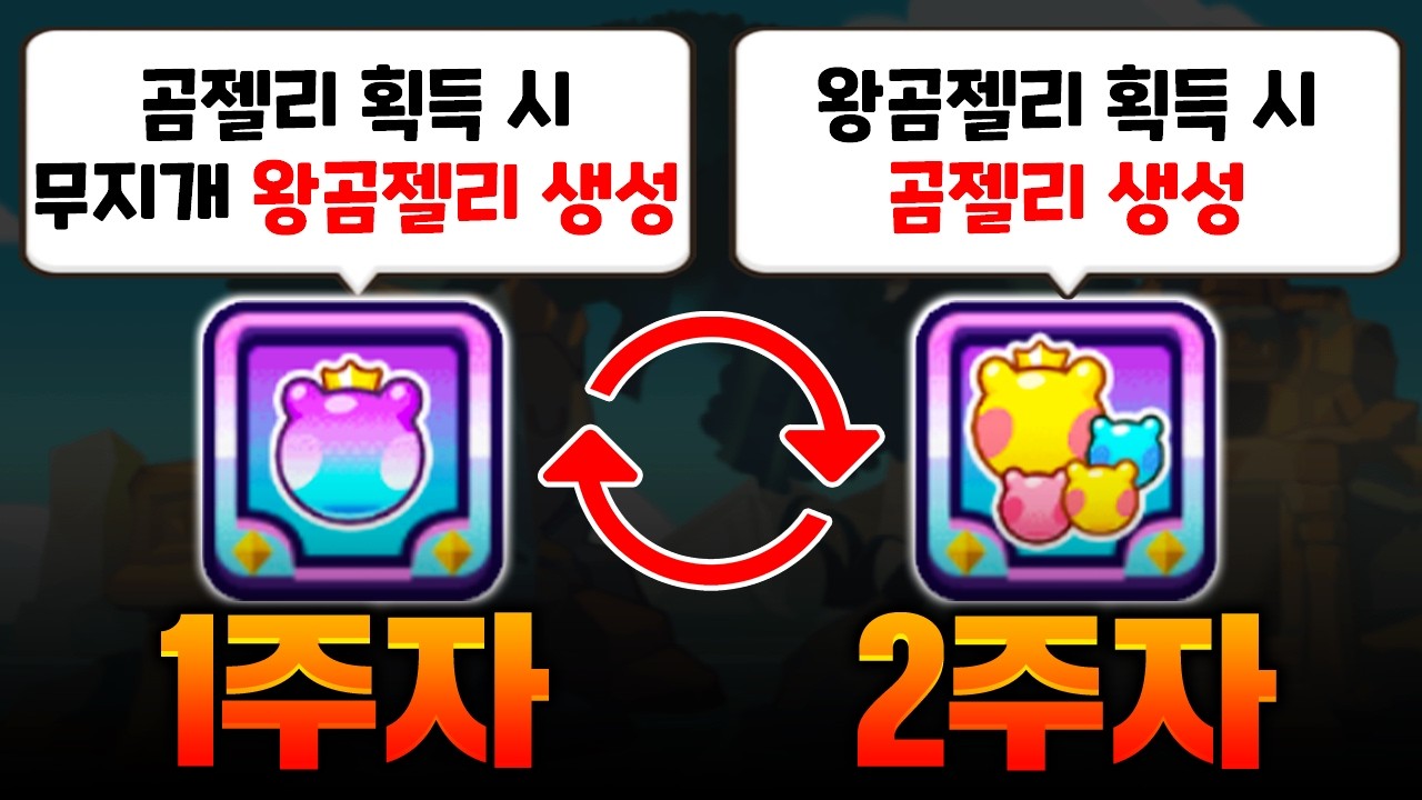 2주자에 무한 곰젤리 시너지 완성ㄷㄷㄷ 근데 레전더리 버프를 확정으로 주는 다크초코 이벤트까지 미쳤습니다!!