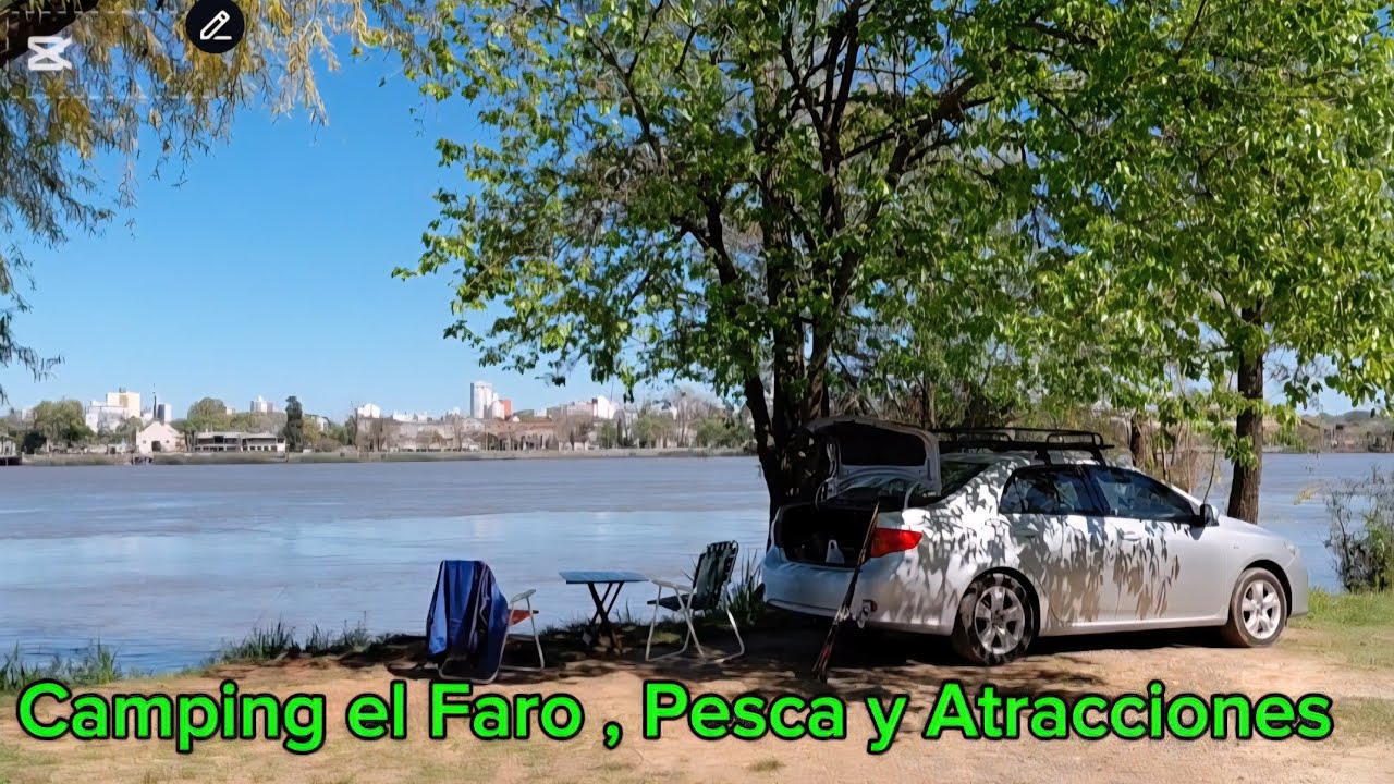 📍Conociendo Camping El Faro Zarate Buenos Aires Argentina , Lugar de Pesca y Atracciones