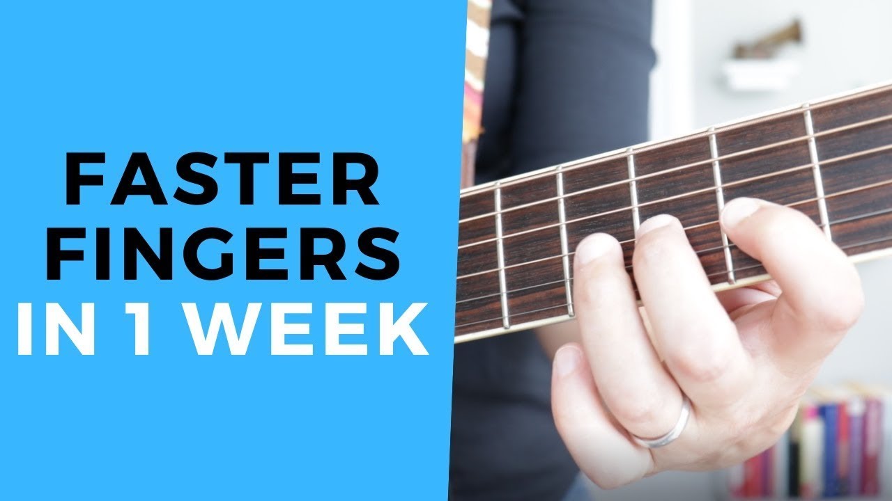 Станьте БЫСТРЕЕ пальцами и быстрее играйте аккорды за 1 неделю с помощью ЭТОГО упражнения для пал...