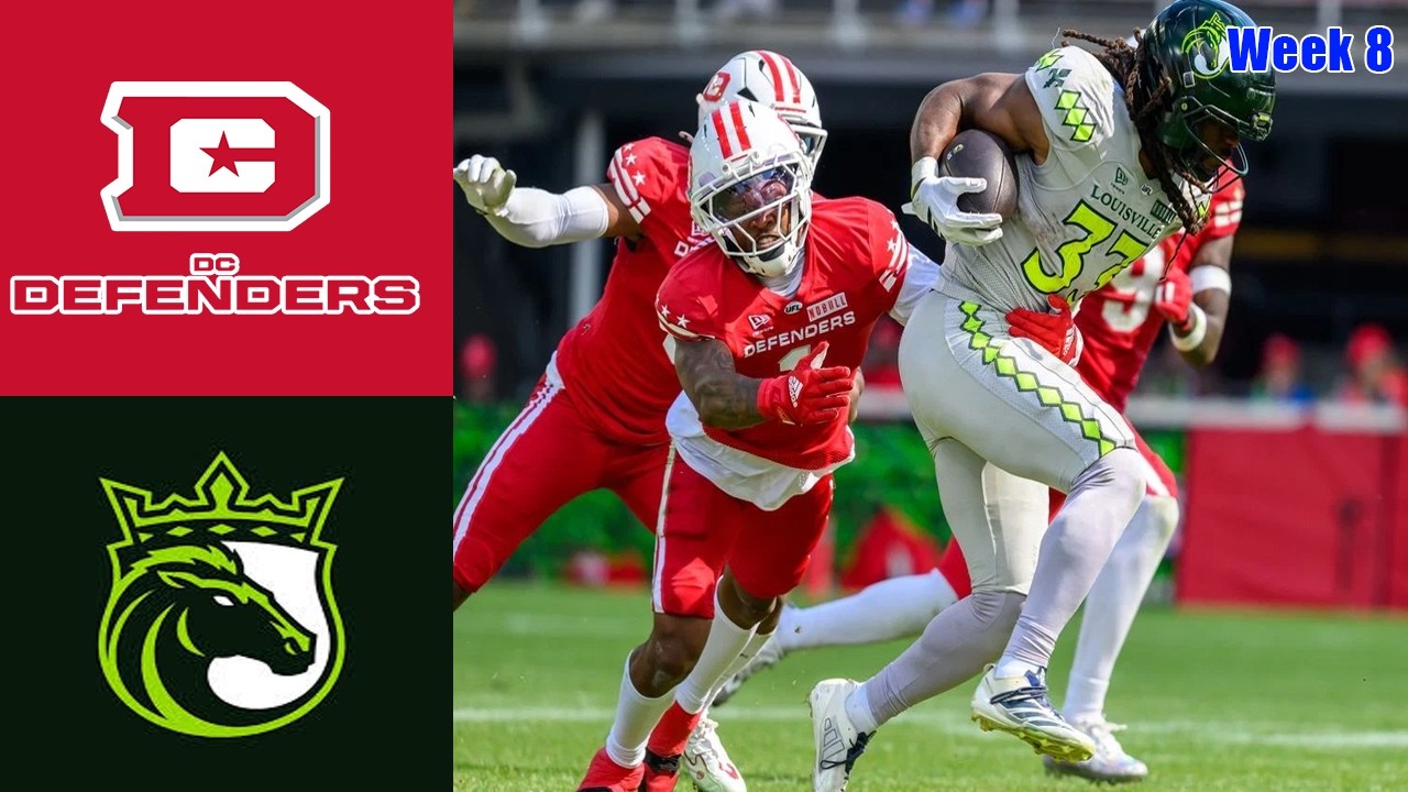 DC Defenders vs Louisville Kings Today | Week8 | Full Game | 2026 UFL Season