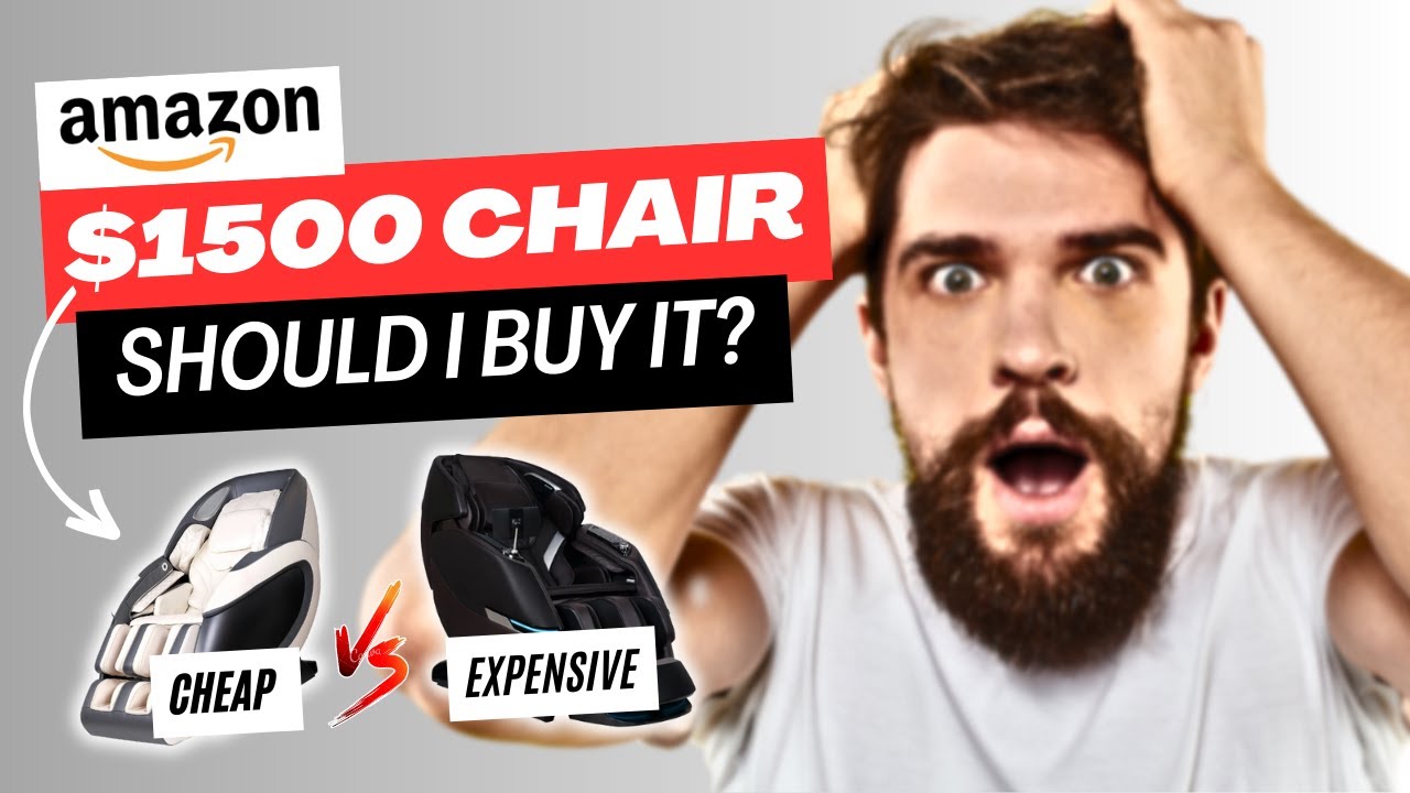 Стоит ли покупать дешевое массажное кресло на Amazon?