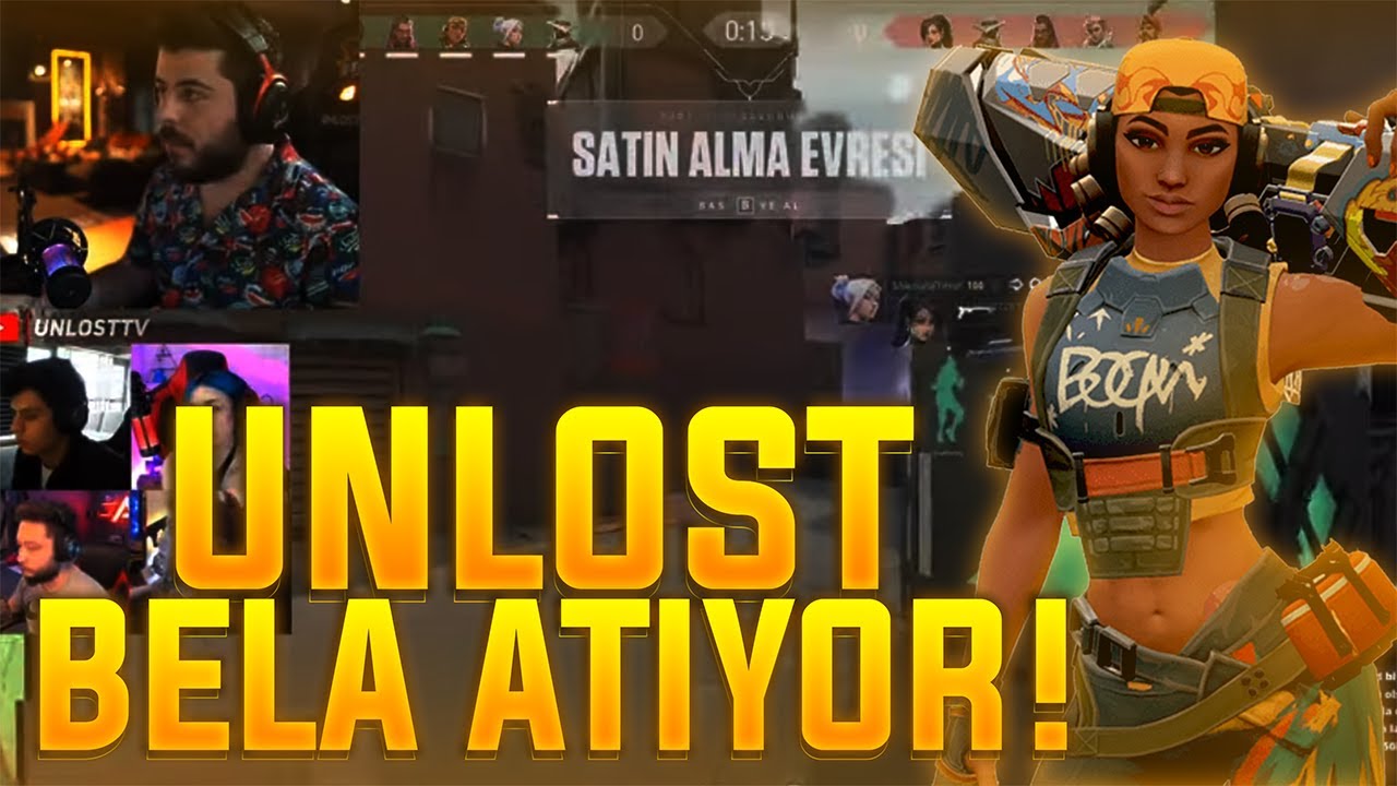 UNLOST RAZE İLE YARGI DAĞITIYOR VALORANT REKABET&Ccedil;İ