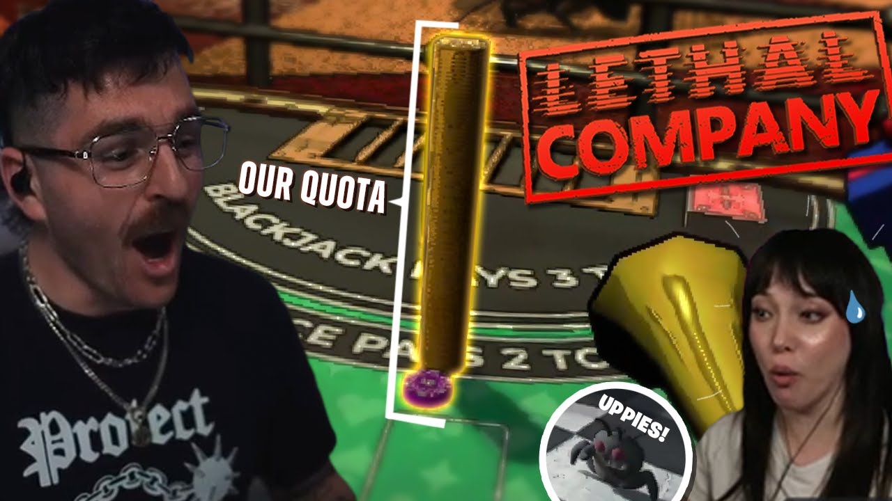 we gambled our entire quota // lethal company girls night