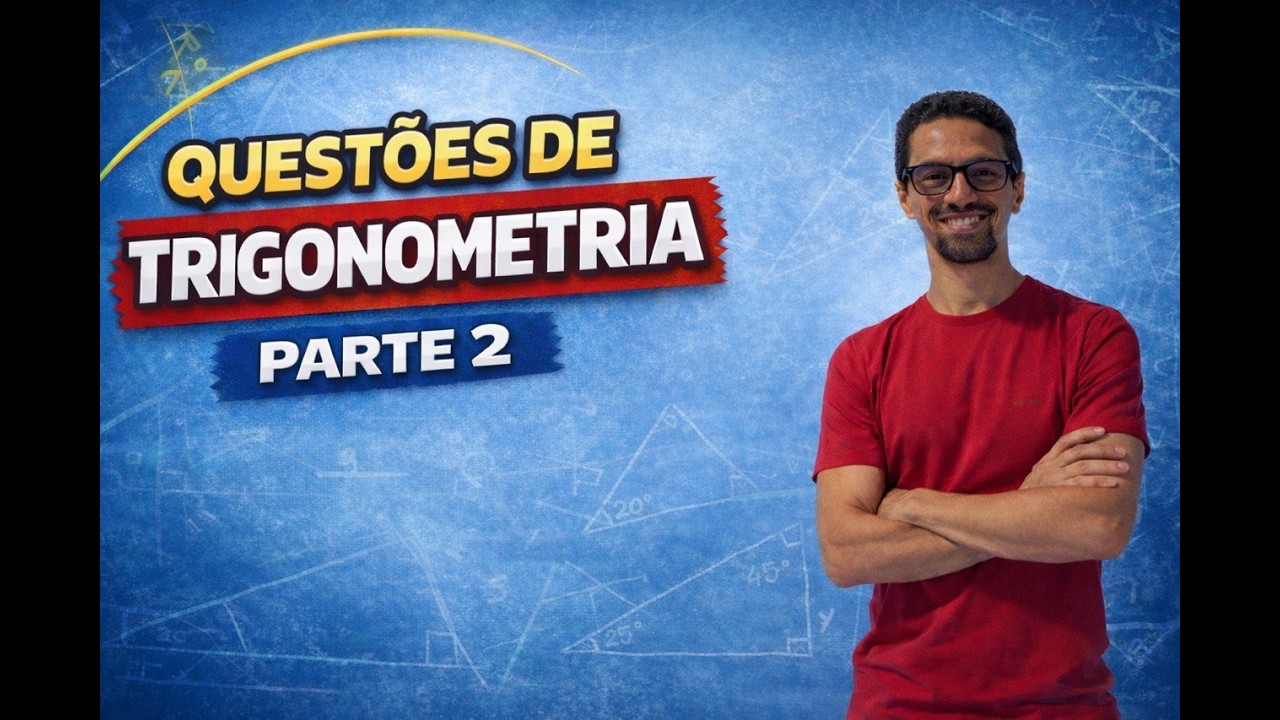 Questões de Trigonometria em Triângulos Quaisquer Parte 2 | Questões Resolvidas Passo a Passo