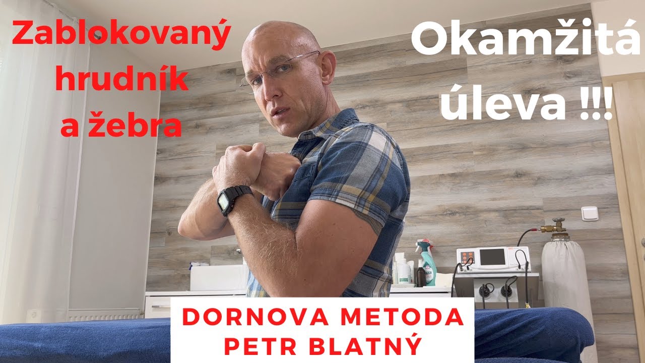 Zablokovaný hrudník a mezižeberní svalstvo - Okamžitá úleva !!!