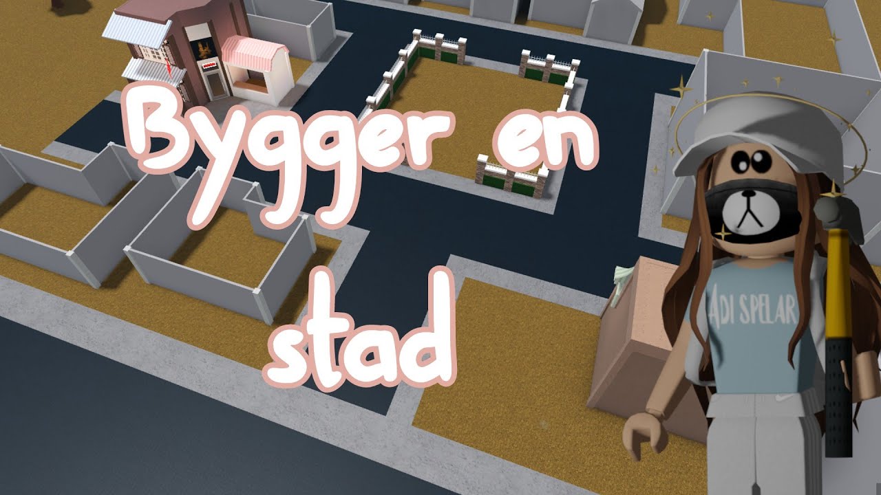 Bygger en stad i bloxburg del 1