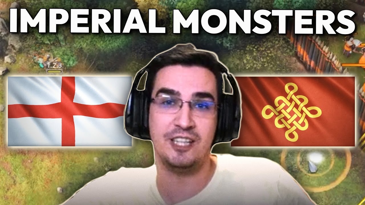English Gets Into an Imperial Battle vs Chinese in AOE4...