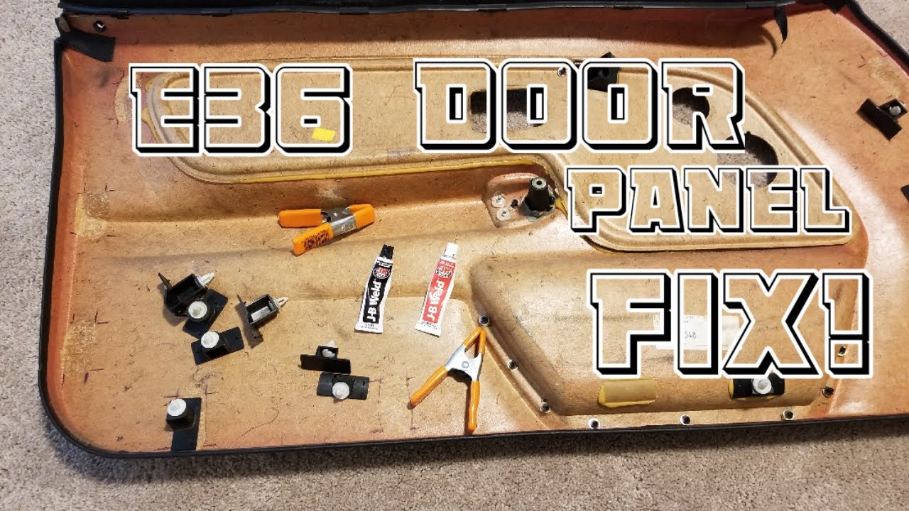 Fixing e36 door panels