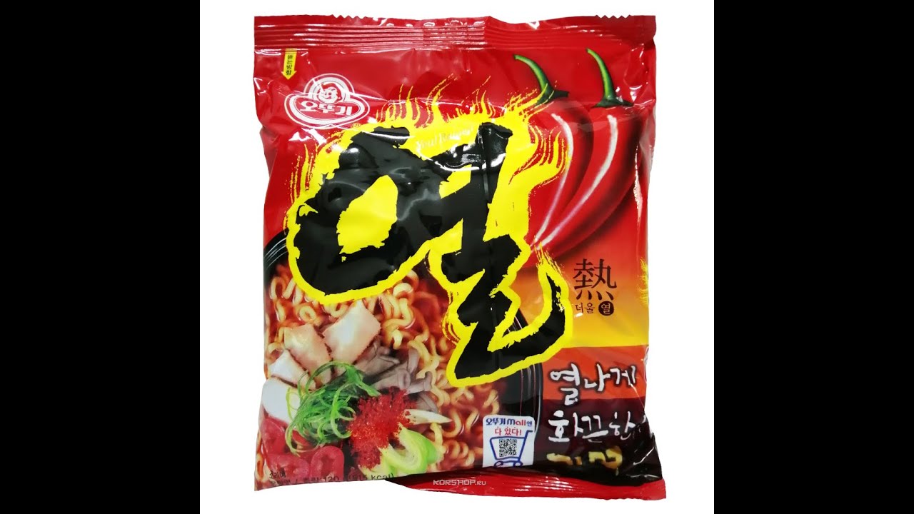 Ottogi | Ramen Yeul | ОСТРАЯ ЛАПША СО ВКУСОМ ОСТРОГО ПЕРЦА ЁЛЬ  | MaksMutant