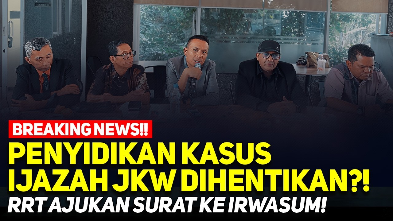 LIVE! BALA RRT KIRIM SURAT KE IRWASUM, DESAK PENGHENTIAN PENYIDIKAN!!