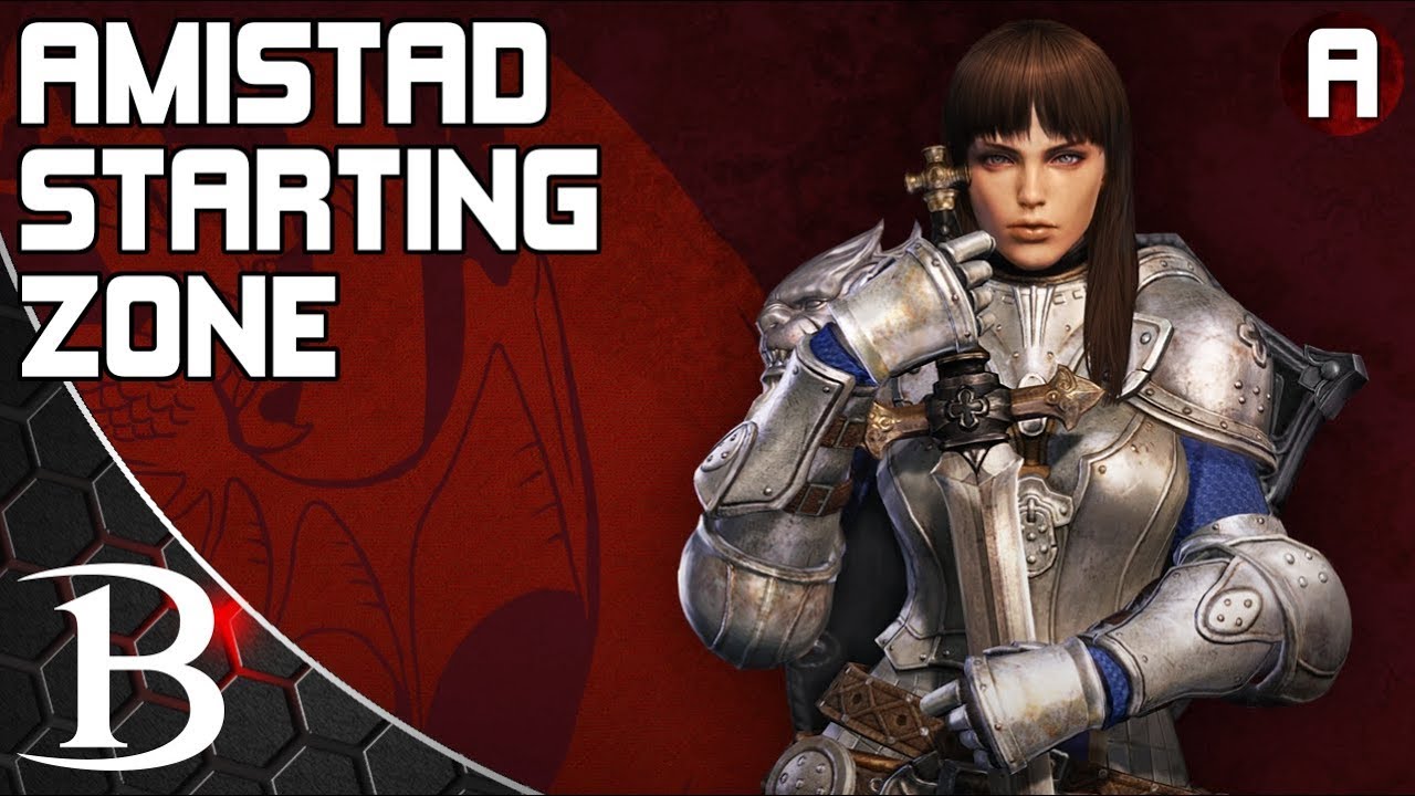 Bless Online [JP Rebuild]: Amistad Starting Zone (Guardian Gameplay)