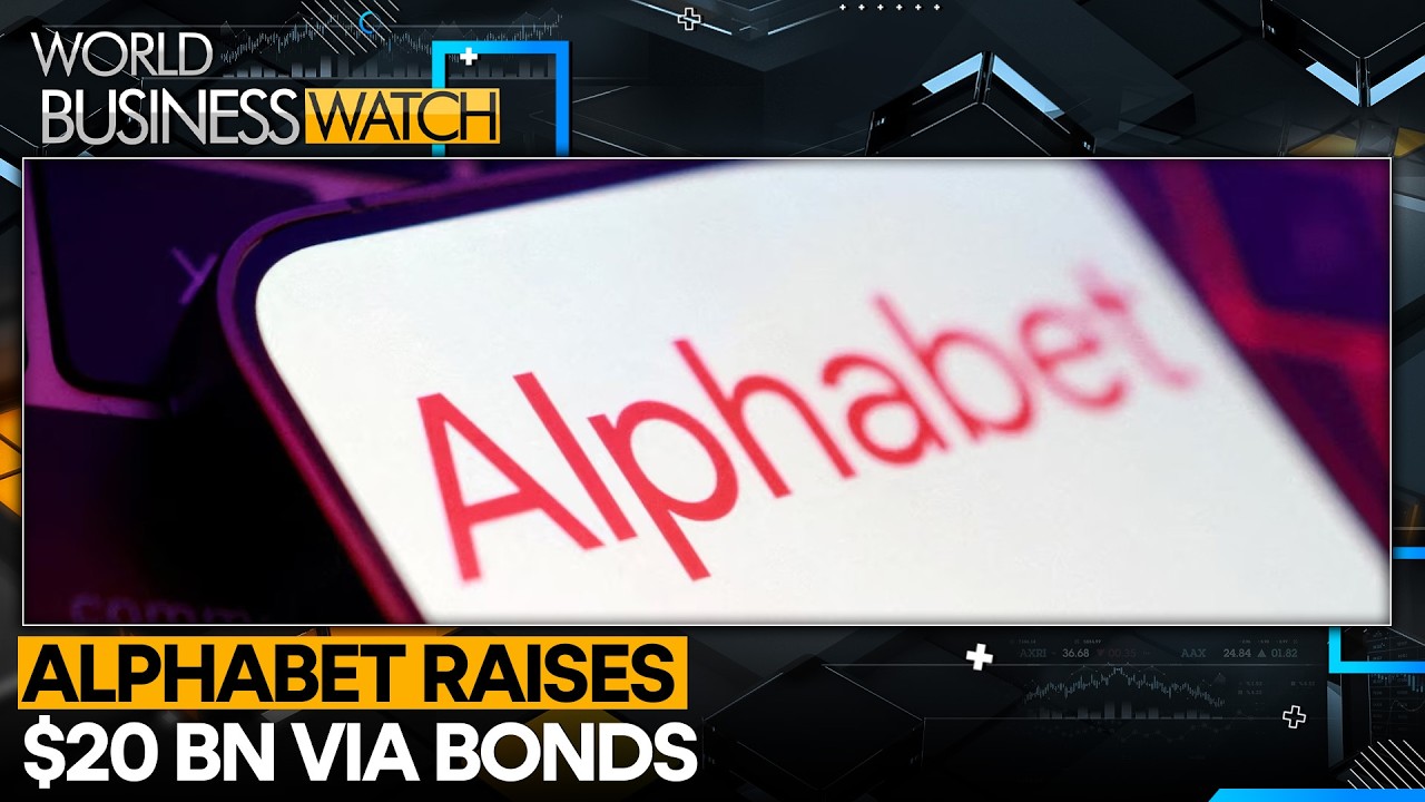 Google Taps Debt Markets to Fund AI Growth | Alphabet Raises $20 BN via Bonds&nbsp; | WION