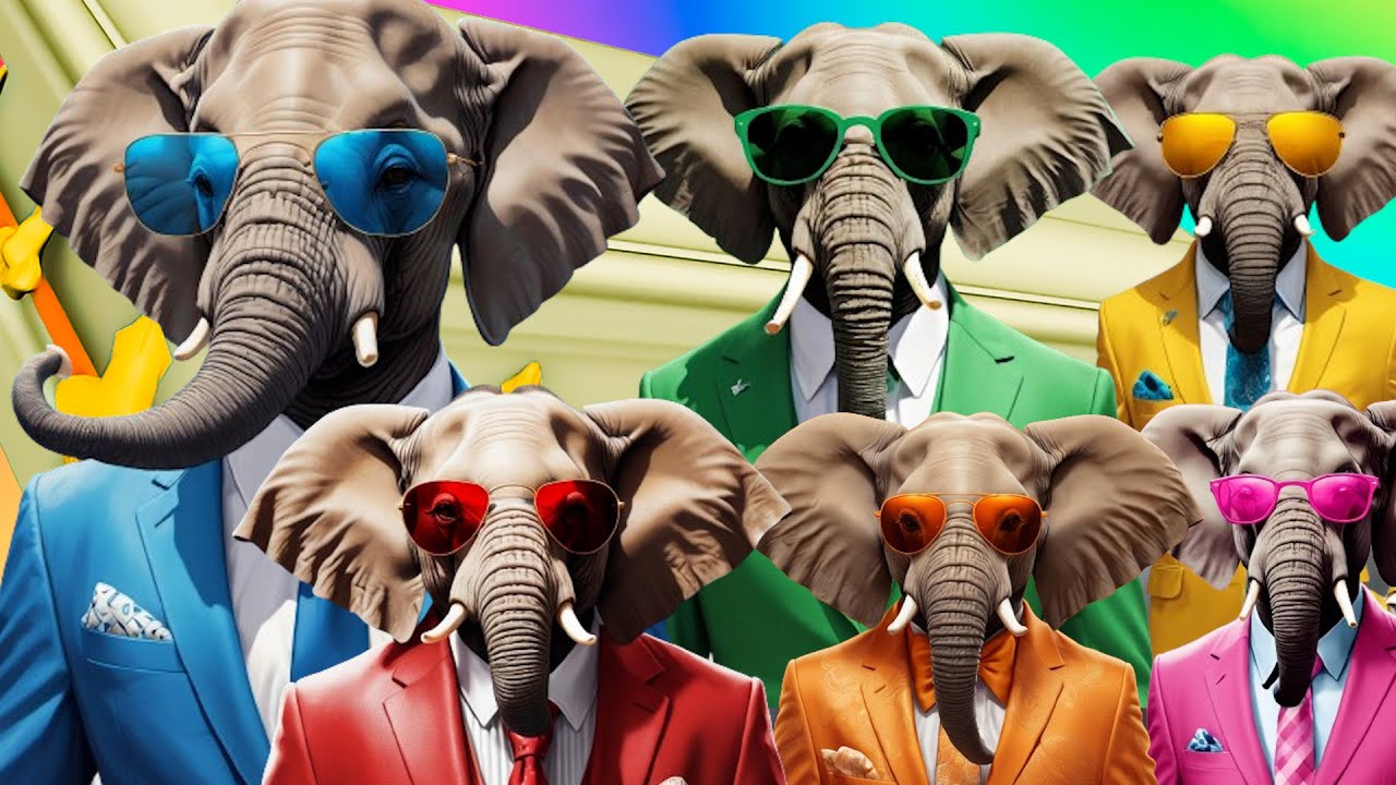 SUPER MEGAMIX FUNNY ELEPHANTS COFFIN DANCE ASTRONOMIA