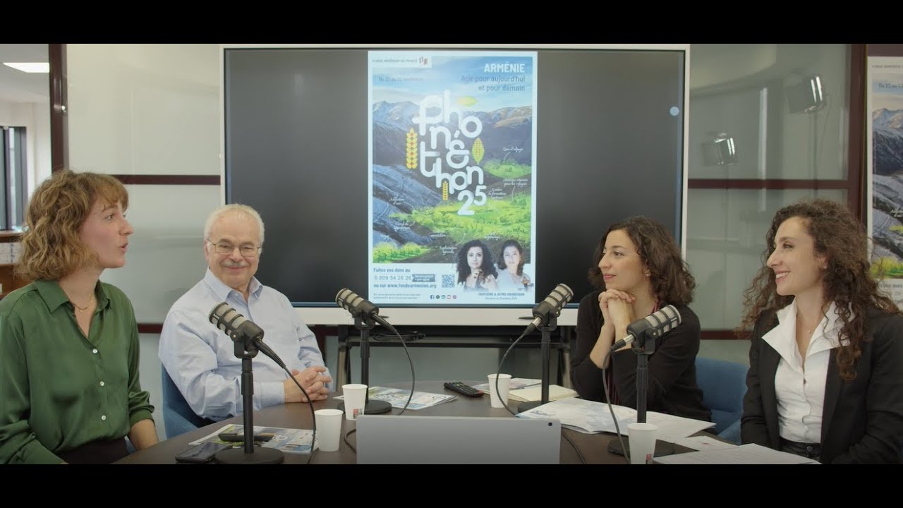 Phonéthon 2025 - Rencontre avec les soeurs Siranossian et Bédros Terzian