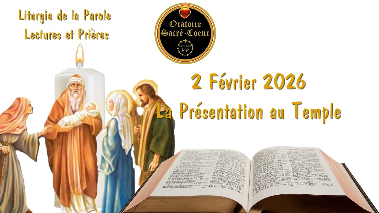 Prions Ensemble, En fête  2 Février La présentation du Seigneur au Temple