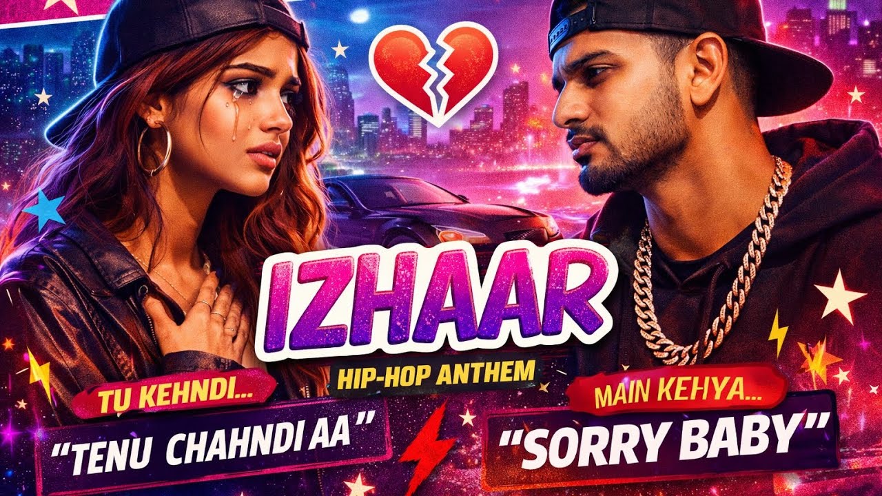 izhaar-at new song || IZHAAR HIP-HOP ANTHEM || music panjabi song (2026) letest song t-series || at