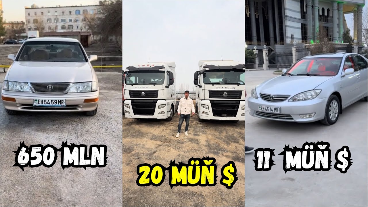 Avalon Ýük Maşyn Duty Camry Amatly Bahalar Türkmenistan