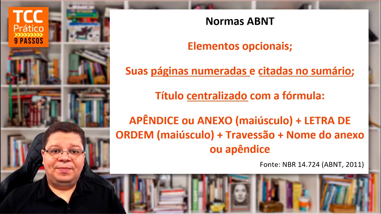 13 Como inserir anexos e apêndice no TCC   Normas ABNT