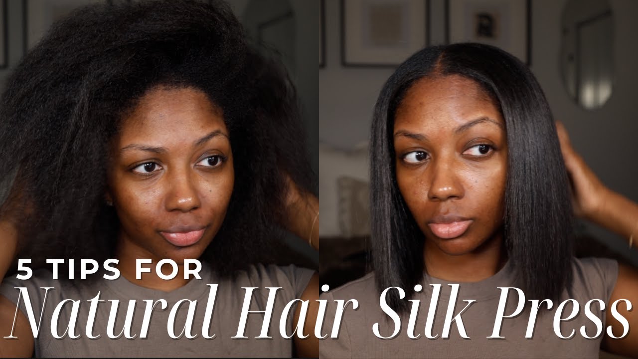 5 Tips for the Perfect Silk Press | Silk Press on Natural Hair | Niara Alexis