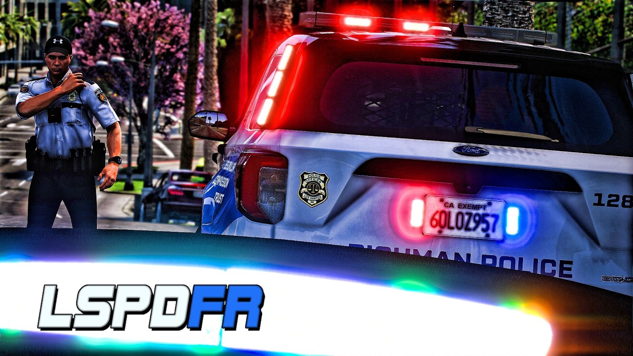 GTA 5 MODS LSPDFR || RICHMAN CAMPUS PD CALLOUT|| GTA 5 RP CITY PATROL