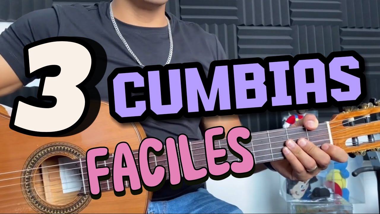 Aprende 3 cumbias fáciles en guitarra