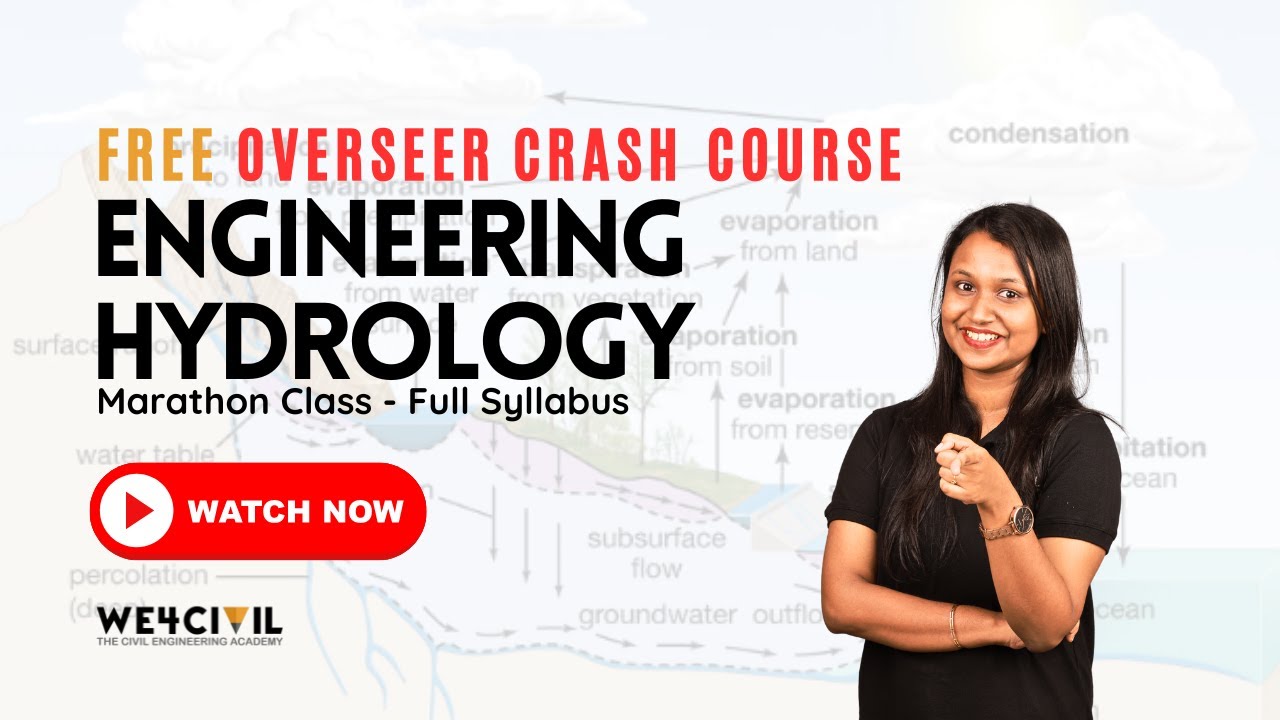 engineering hydrology | Marathon Class | OVERSEER EXAM FREE CRASH COURSE