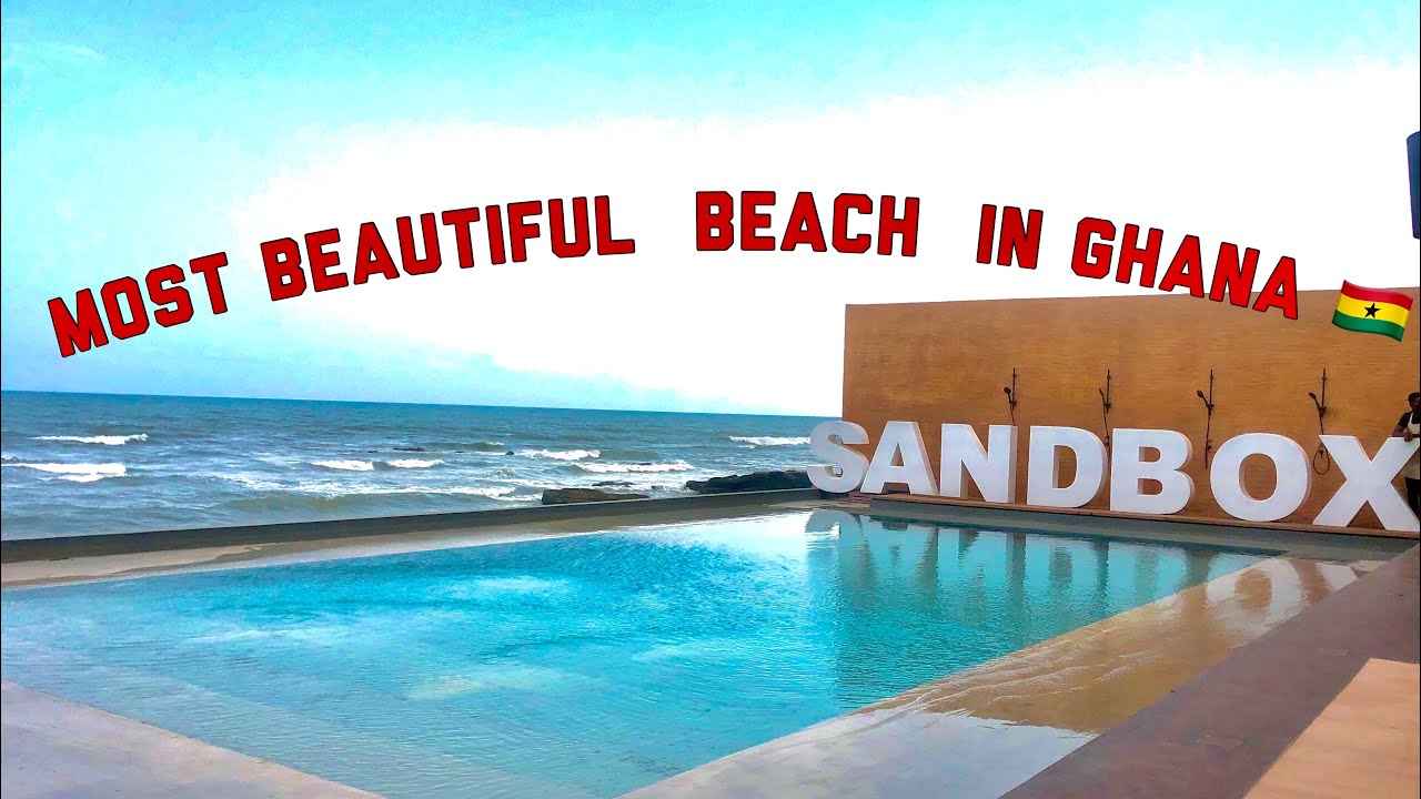 GHANA VLOG: I went to the most beautiful beach ever 🇬🇭 |sandbox|