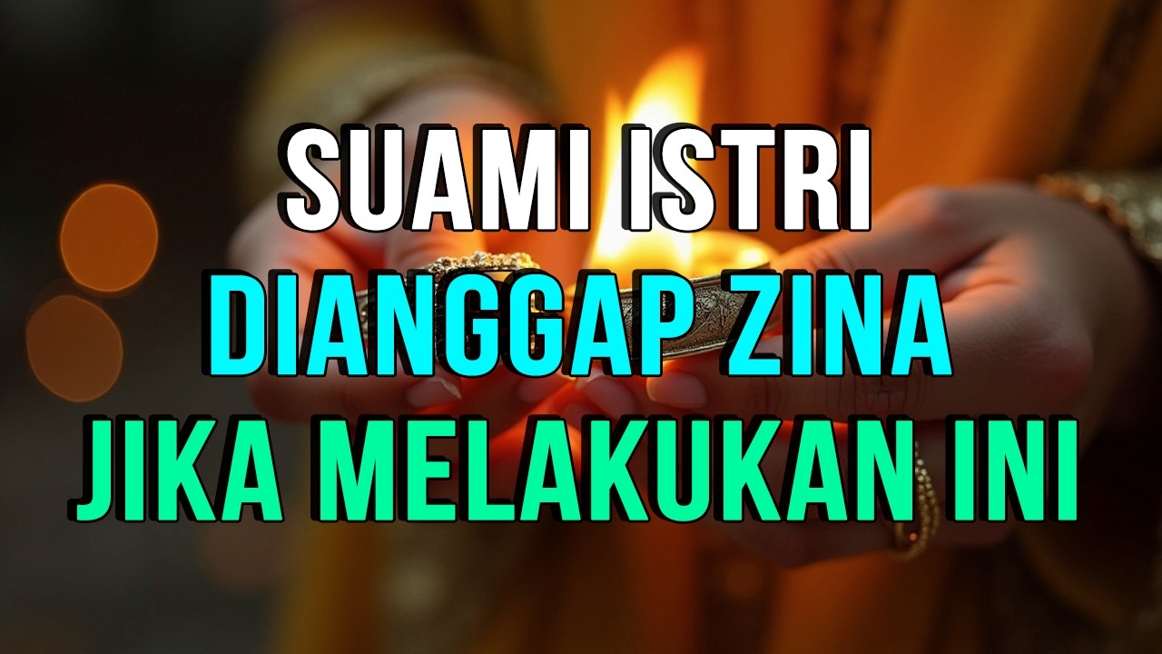 Astaghfirullah! Suami Istri Bisa Dianggap Berzina Jika Melakukan Ini