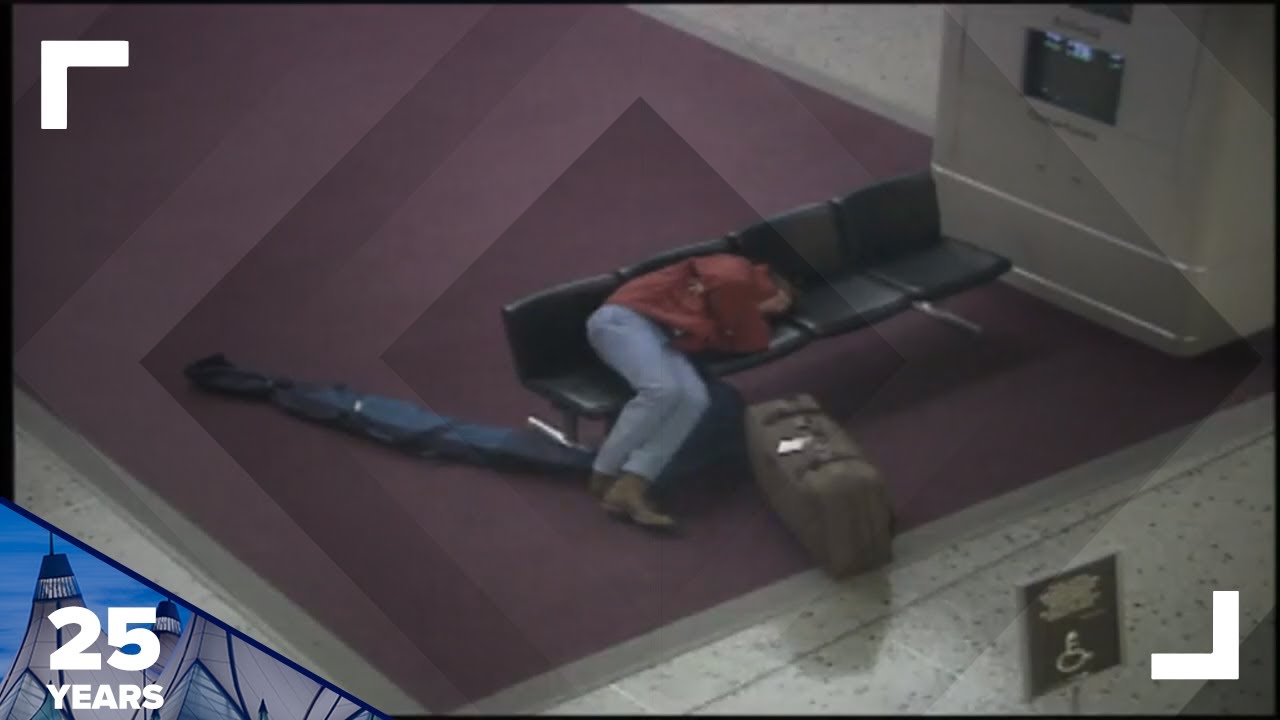 A guy from Brazil had no idea Stapleton Airport was about to close and fell asleep there