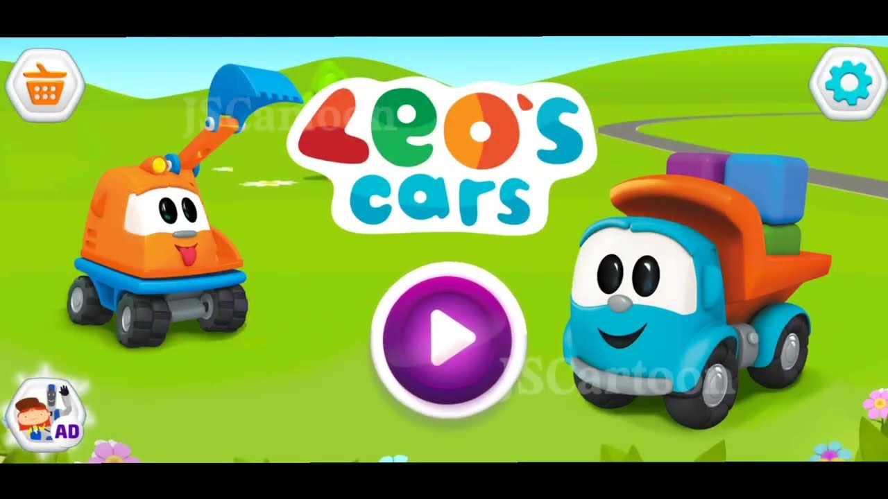 Car Cartoon For Kids and Baby. The Tow Truck Cartoon Video. Leo The Tow Truck & Vehicle 
