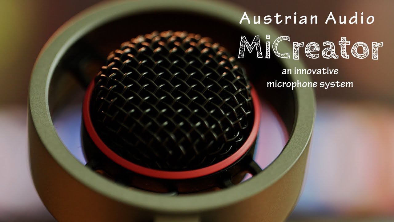 Austrian Audio MiCreator - An Innovative Microphone System