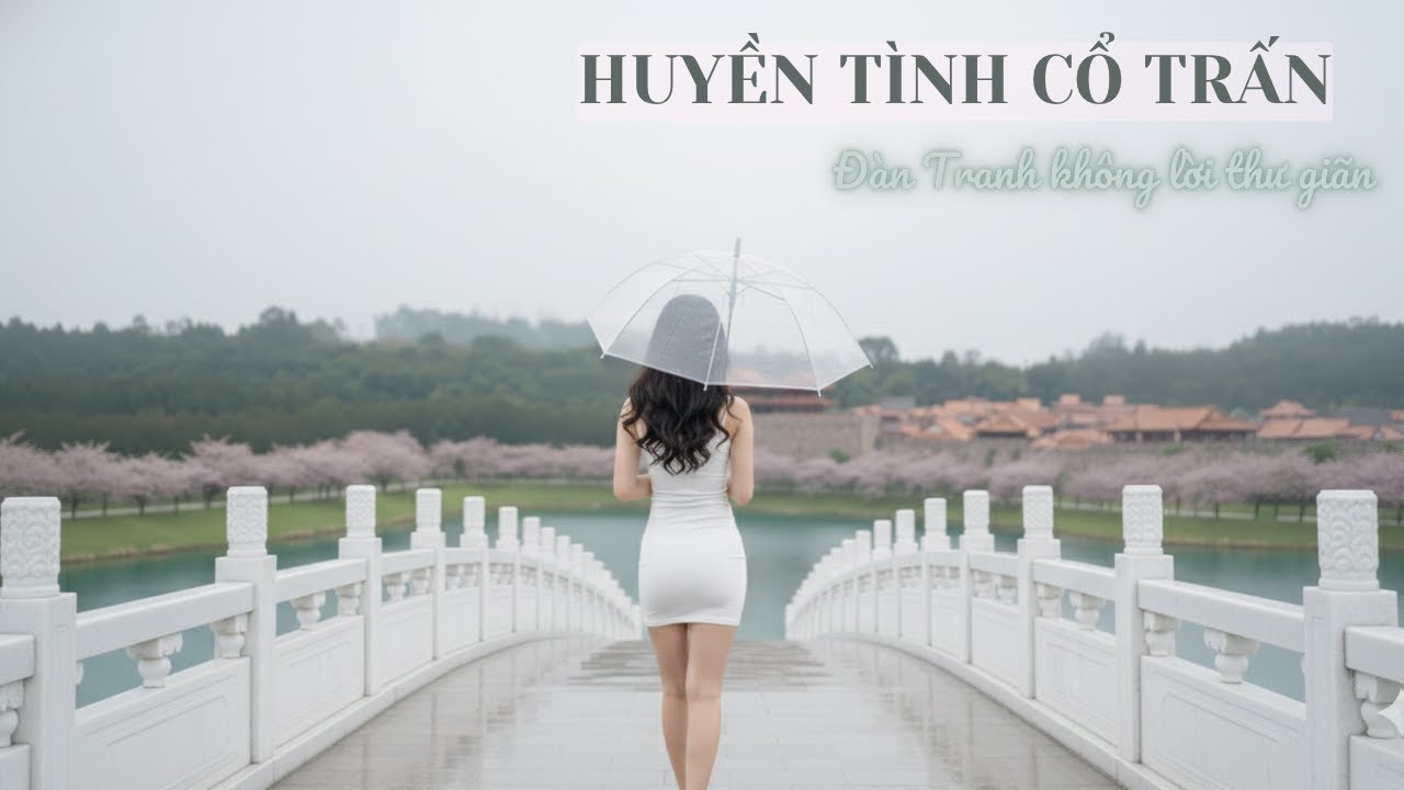 HUYỀN TÌNH CỔ TRẤN ĐÀN TRANH KHÔNG LỜI THƯ GIÃN ĐÃ TAI ĐÃ CẢ MẮT 😁 