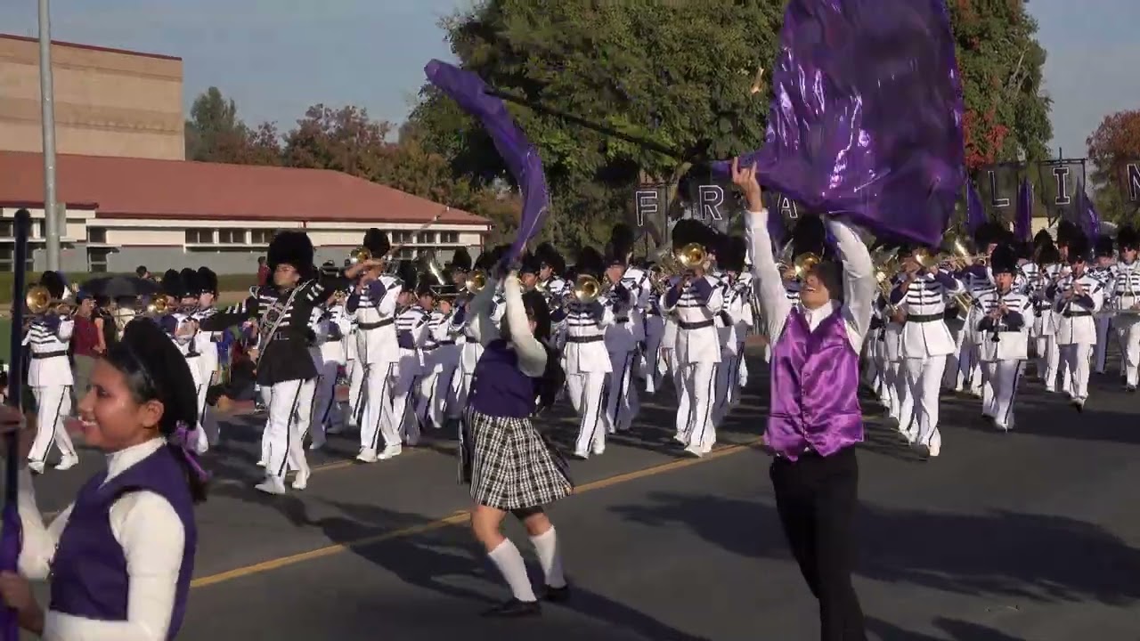 Franklin HS Marching Band Performs 