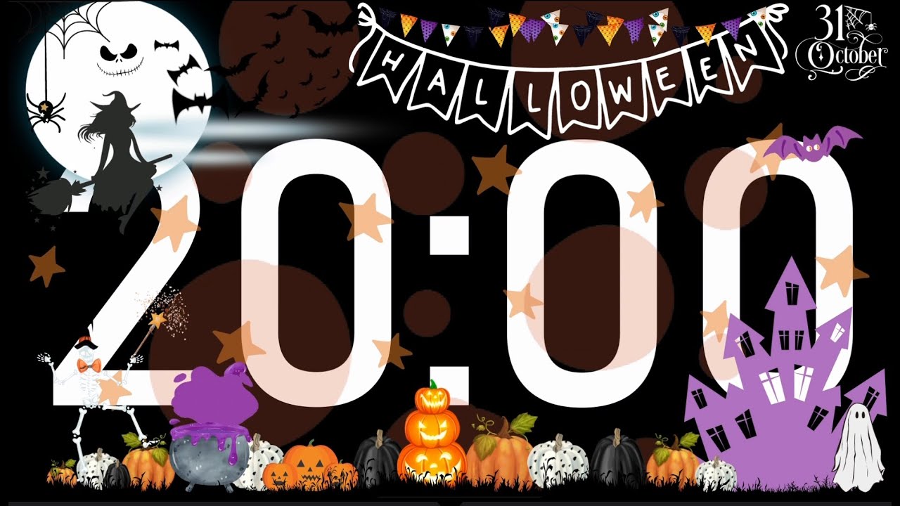 20 Minute Timer - HALLOWEEN Themed