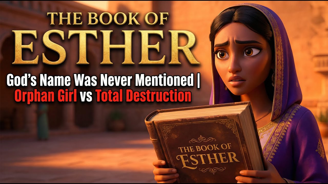 THE BOOK OF ESTHER - God's Name Was Never Mentioned  | Orphan Girl vs  Total Destruction