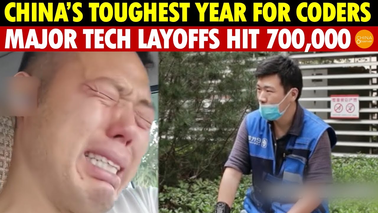 China&rsquo;s Toughest Year for Coders; Major Tech Layoffs Hit 700,000, Forced Into Delivery Jobs