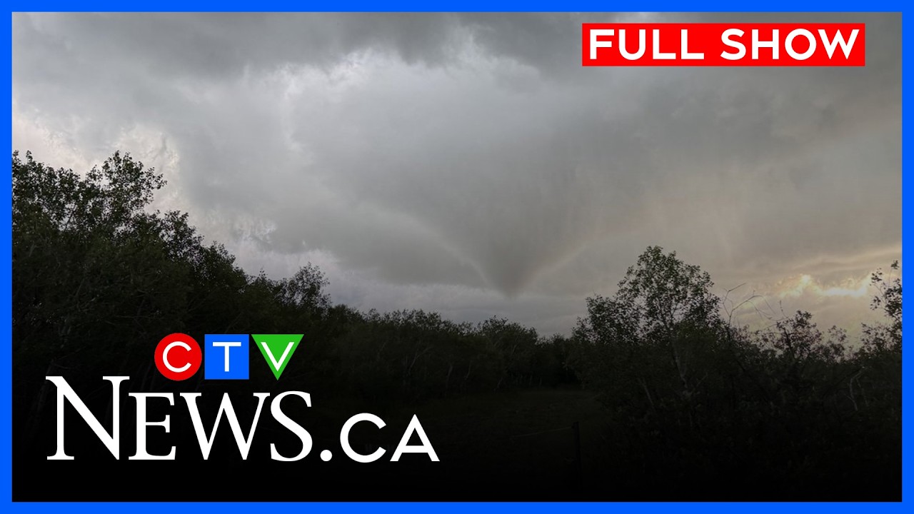 Multiple tornadoes damage Alberta campgrounds | CTV News Edmonton at Six for July 13, 2026