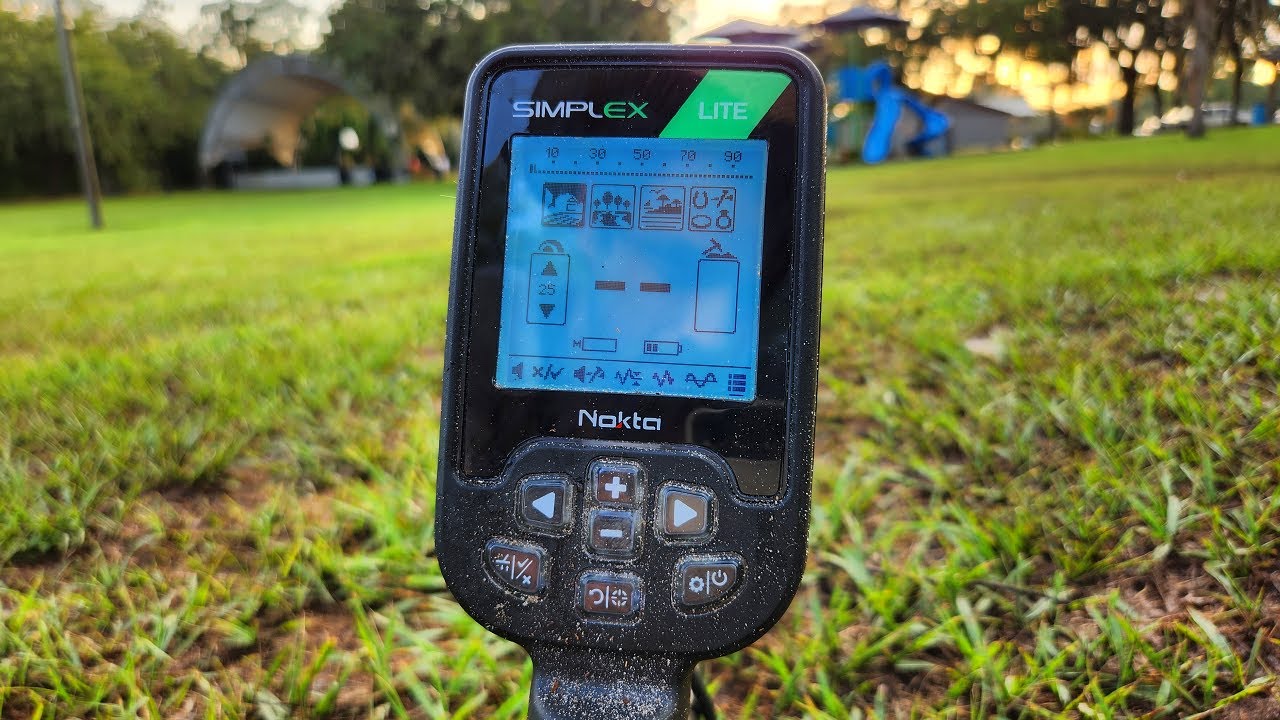 Park METAL DETECTING! | Nokta SIMPLEX LITE Metal Detector